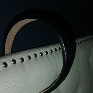 Black Leather Headband